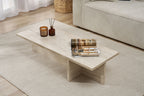 Harbor - Coffee Table - Travertine