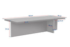 Harbor - Coffee Table - Travertine