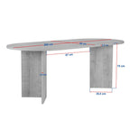Sabella - Dining Table - Black Wood
