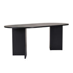 Sabella - Dining Table - Black Wood