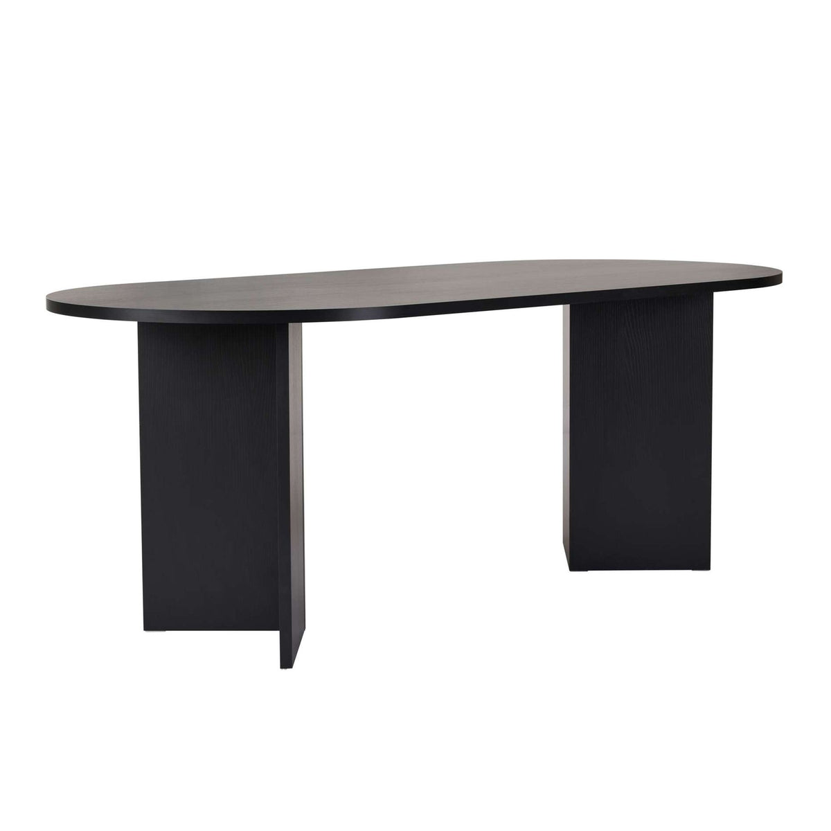 Sabella - Dining Table - Black Wood