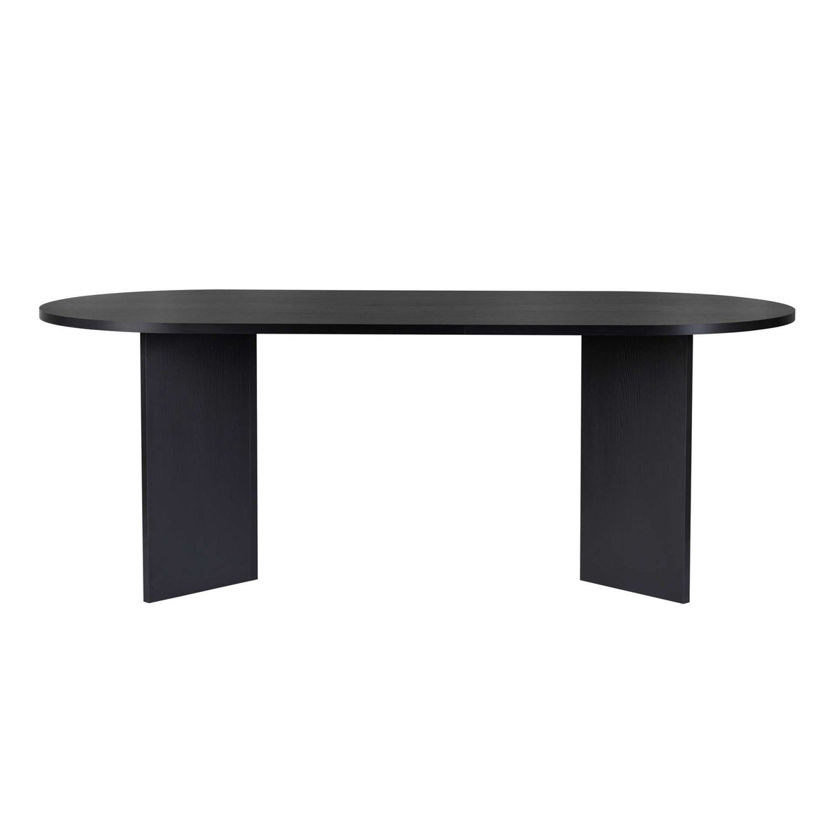 Sabella - Dining Table - Black Wood