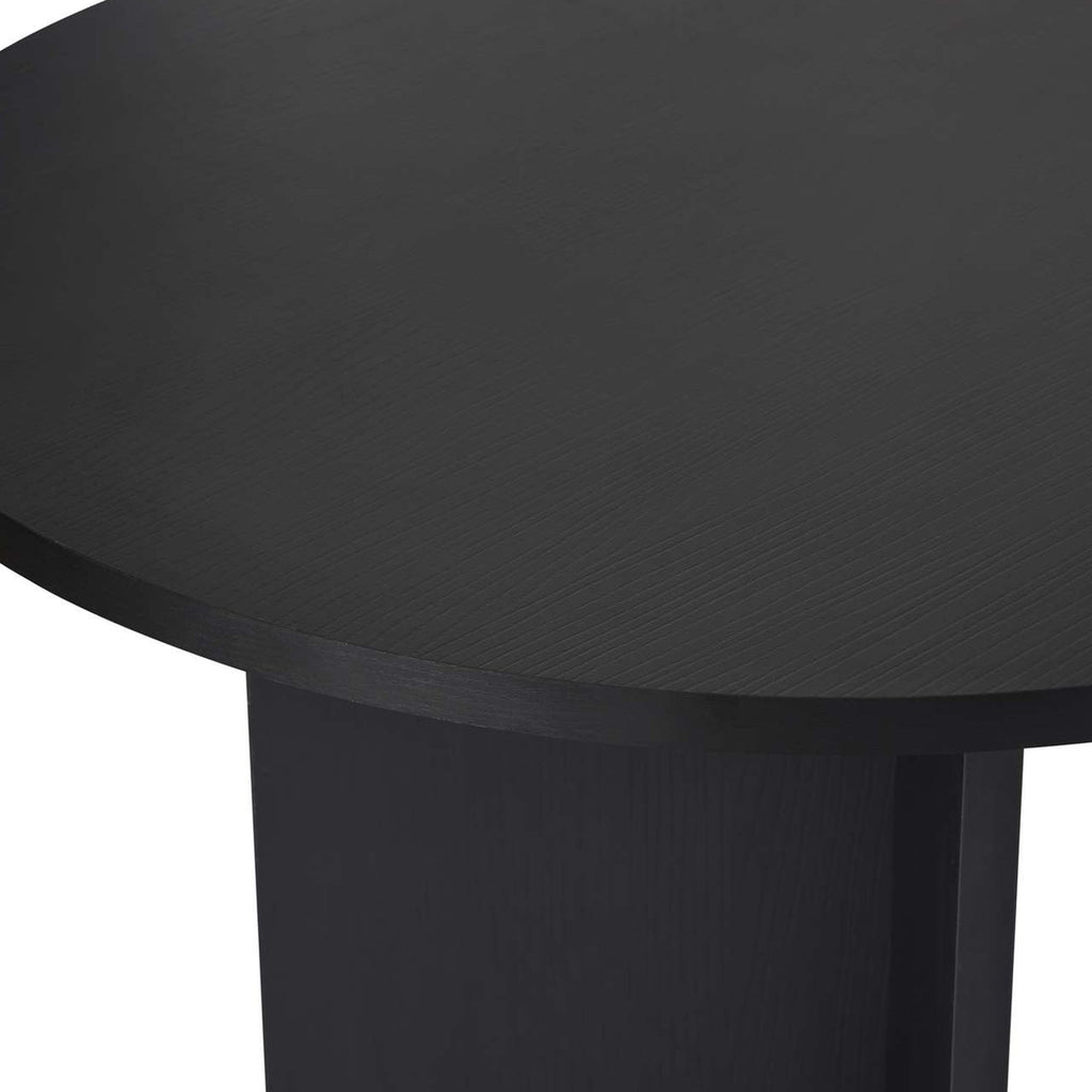 Sabella - Dining Table - Black Wood