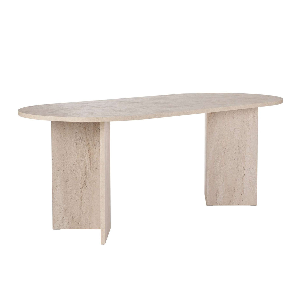 Sabella - Dining Table - Travertine