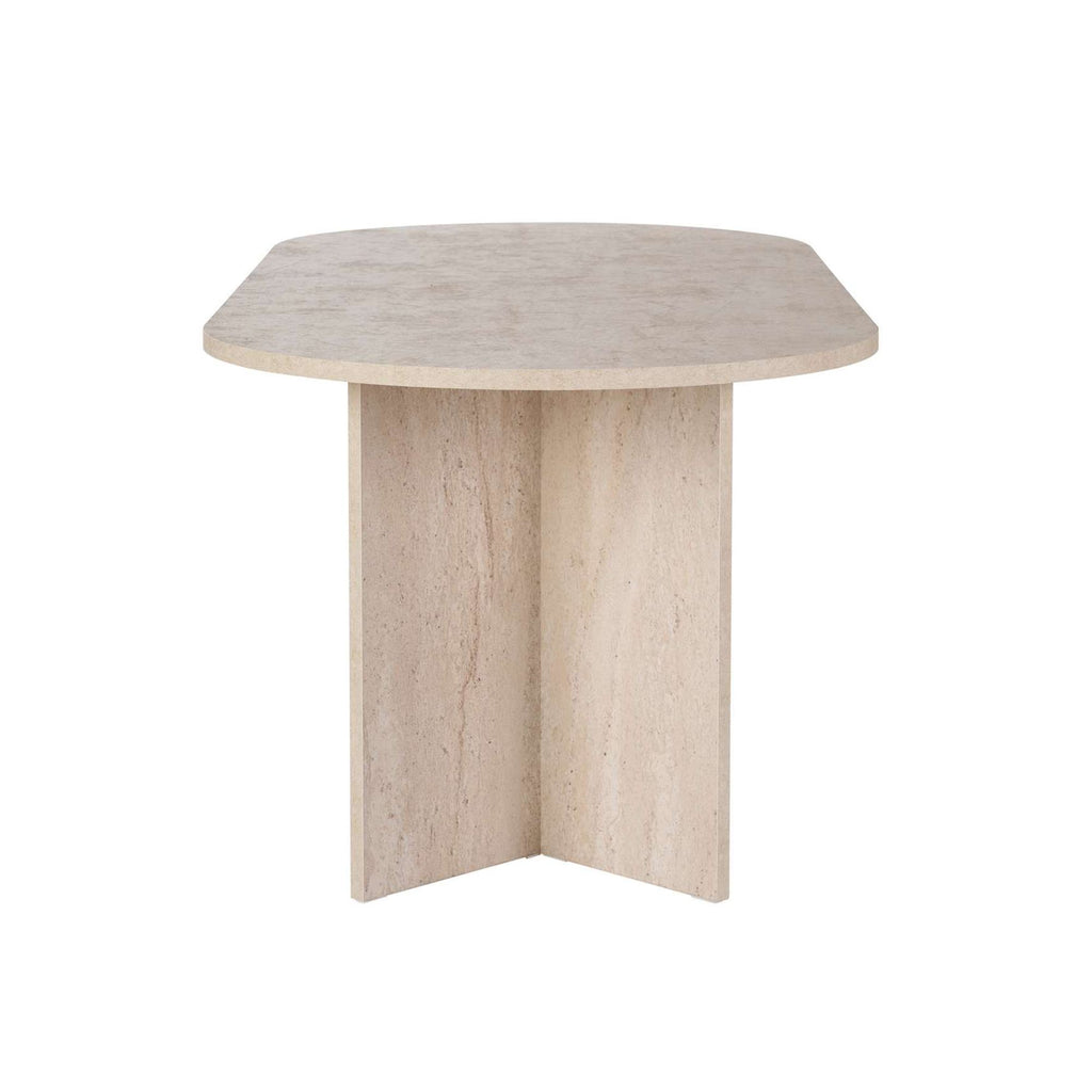 Sabella - Dining Table - Travertine