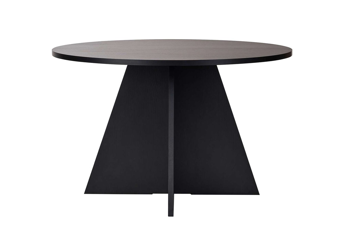Virella - Dining Table - Black Wood
