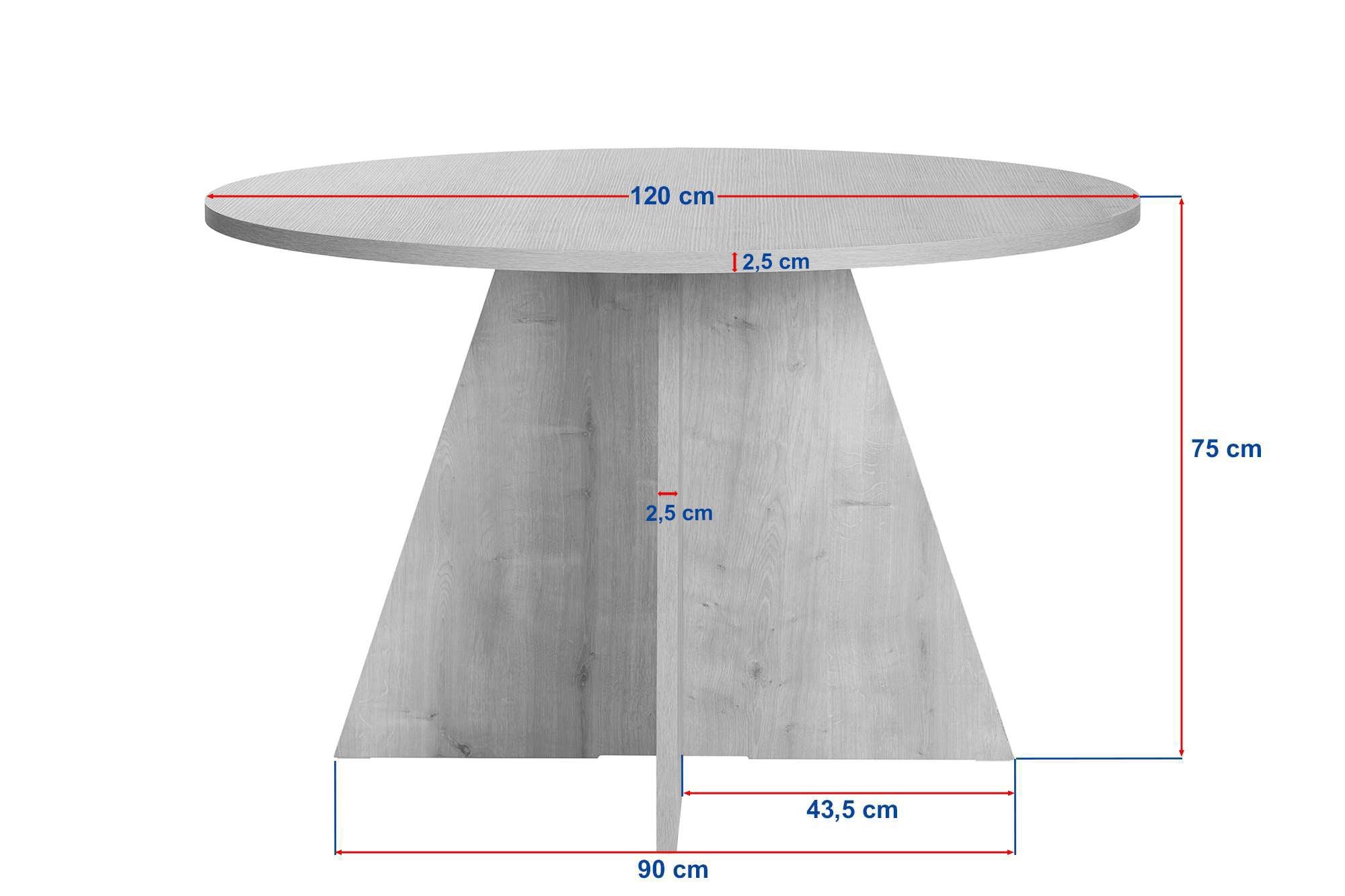 Virella - Dining Table - Black Wood