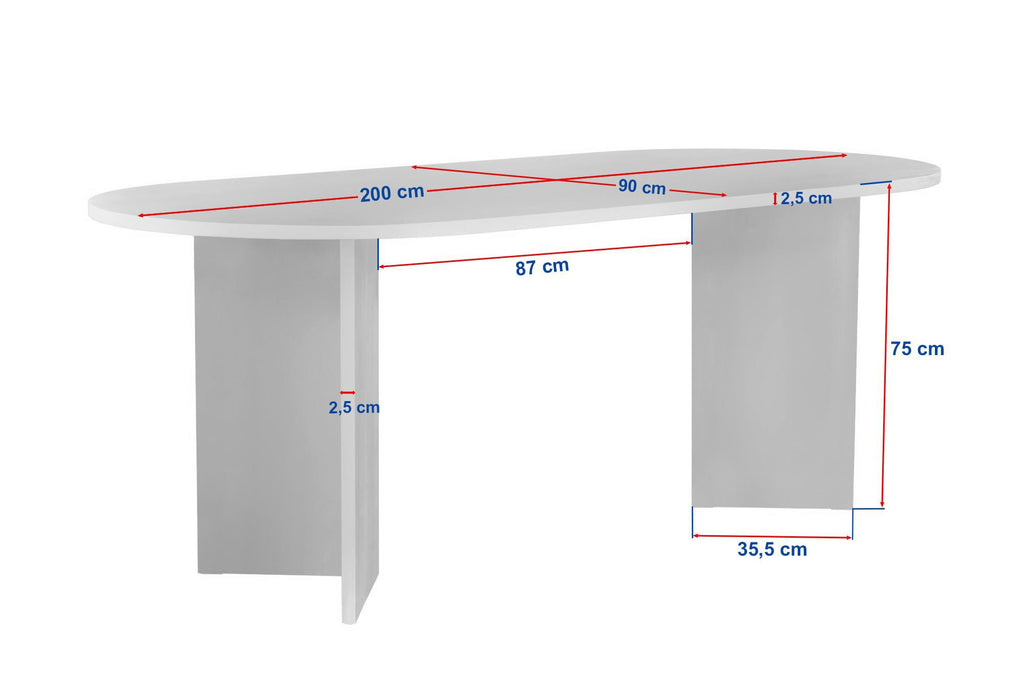 Sabella - Dining Table - Atlantic Pine