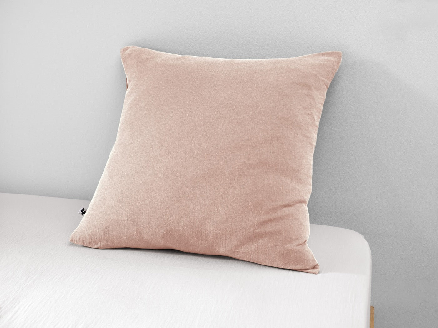 Gaïa - Taie D'Oreiller - Double Gaze De Coton Unie - Guimauve