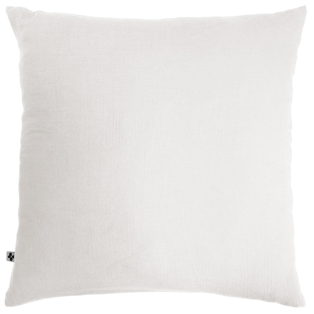 Gaïa - Taie D'Oreiller - Double Gaze De Coton Unie - Chantilly