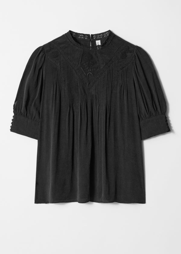 Blusa Pa Portia Blusa - Negro - Mujer