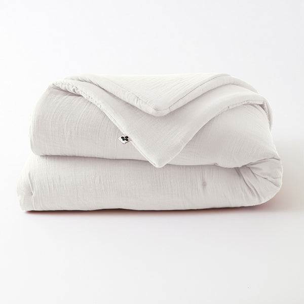 Gaïa - Edredon - Double Gaze De Coton Unie - Chantilly