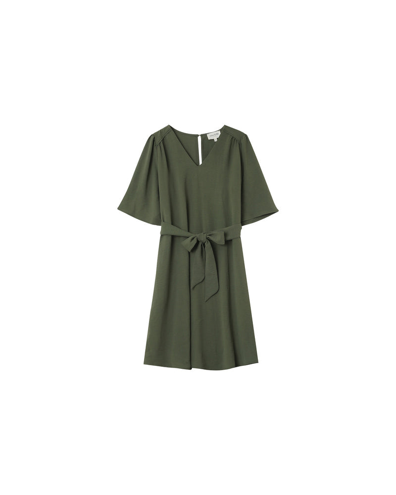 VESTIDO CAQUI NIA CAQUI
