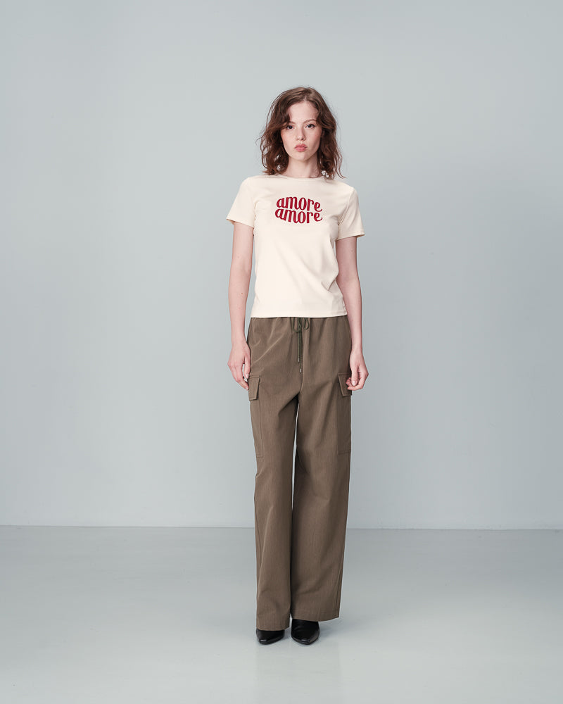 T-SHIRT BEIGE NICOLETTE BEIGE