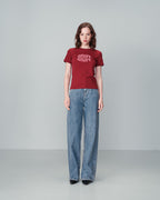 TEESHIRT BORDEAUX NICOLETTE BORDEAUX