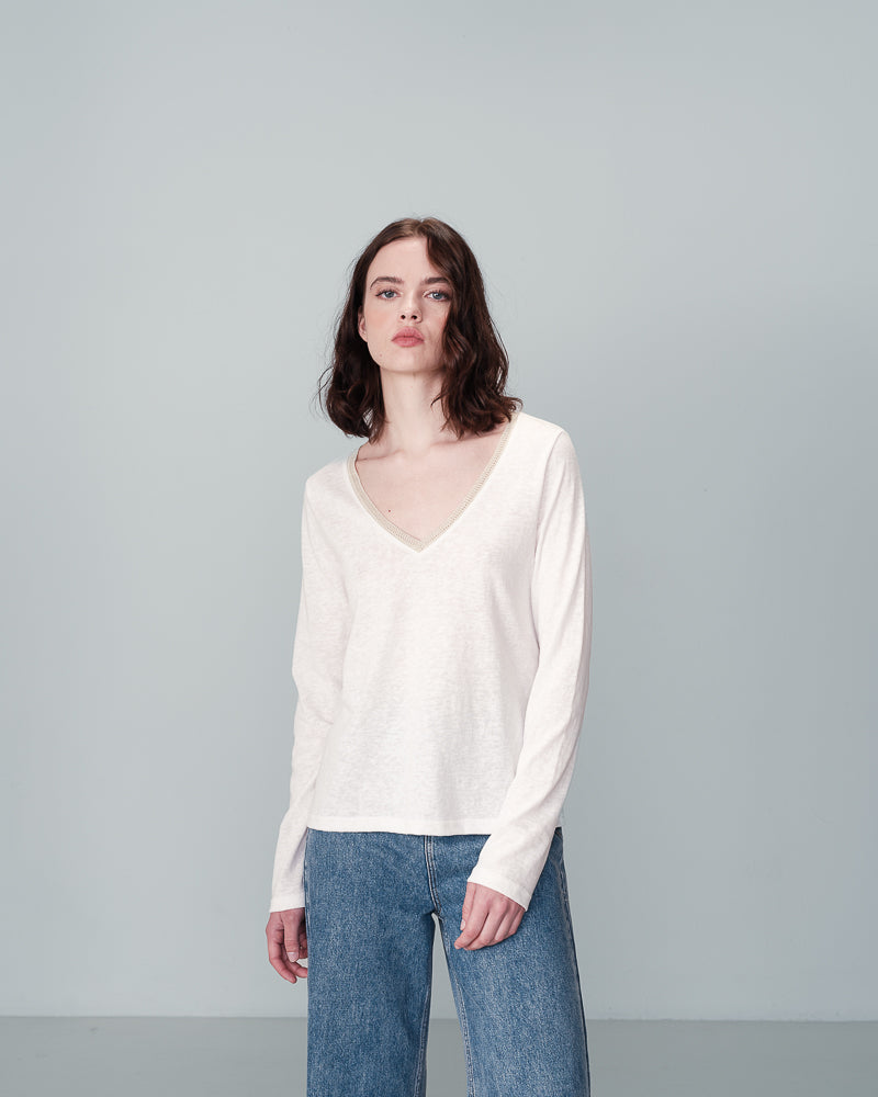 ECRU T-SHIRT NISI ECRU