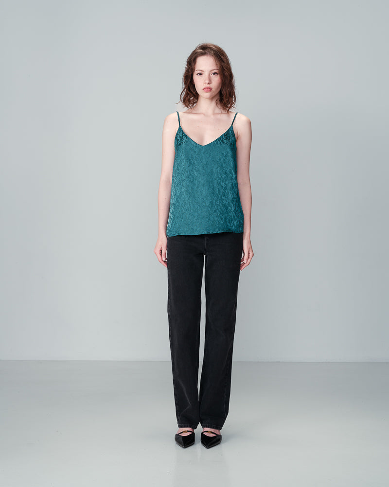GREEN NISRINE TOP GREEN