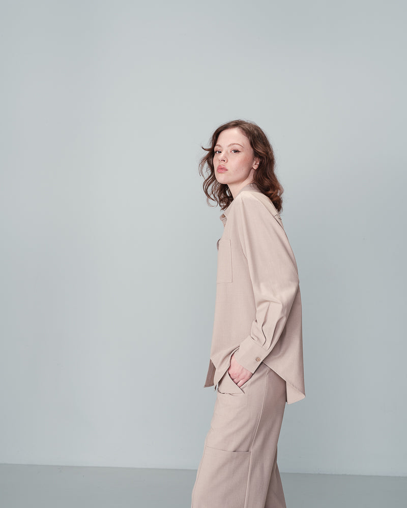 CHEMISE BEIGE NONO BEIGE