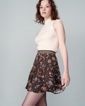 BLACK SKIRT NOUGAT BLACK