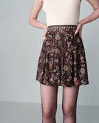 BLACK SKIRT NOUGAT BLACK
