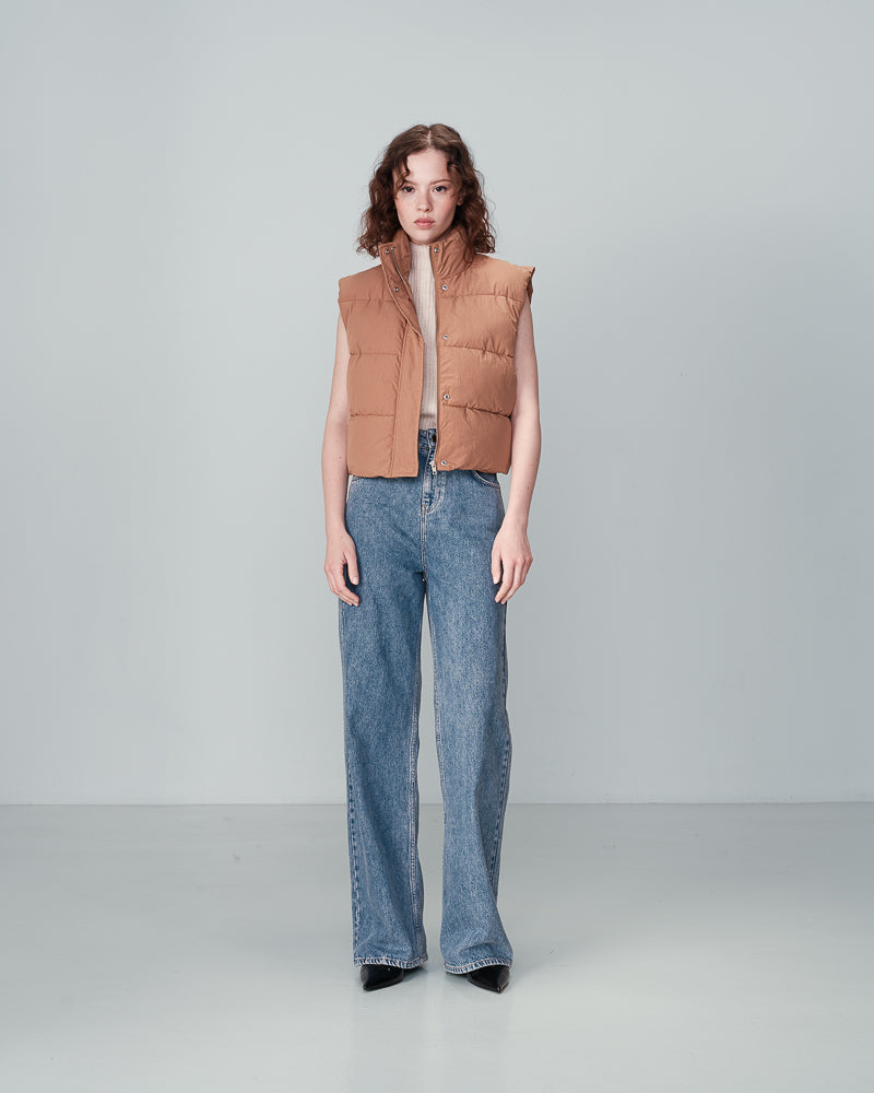 CAMEL PUFFER JACKET NYLON CAMEL
