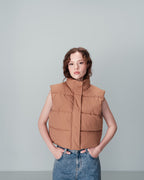 CAMEL PUFFER JACKET NYLON CAMEL