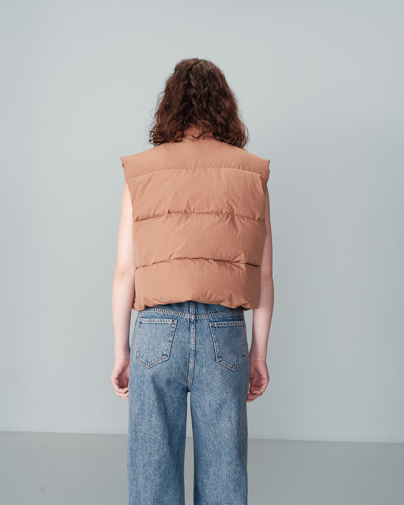 CAMEL PUFFER JACKET NYLON CAMEL