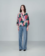 MULTICOLOURED BLOUSE NYMPHEA MULTICOLOURED