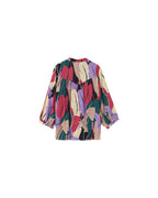 MULTICOLOURED BLOUSE NYMPHEA MULTICOLOURED