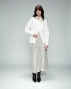 SILVER OBSESSION SKIRT SILVER