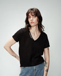 BLACK T-SHIRT ODELIE BLACK