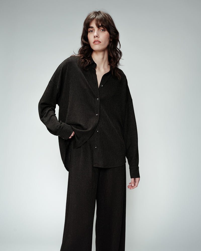SHIRT BLACK OLYMPE BLACK