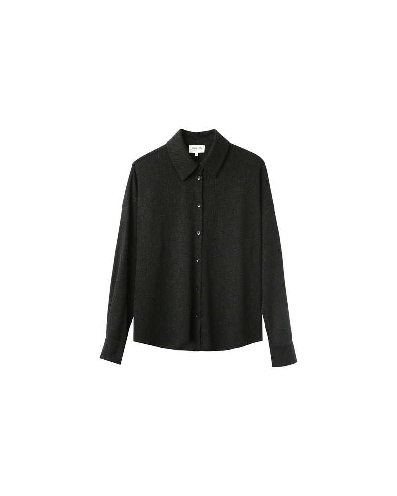 SHIRT BLACK OLYMPE BLACK