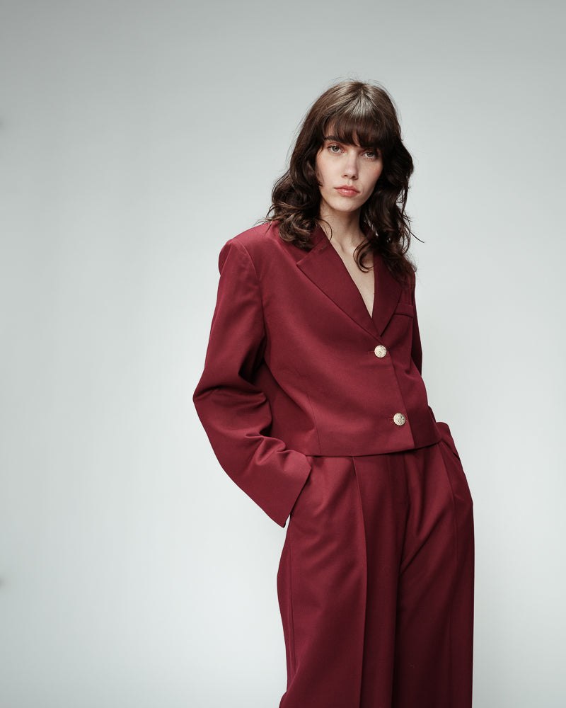 BLAZER BURDEOS OTTO BURDEOS
