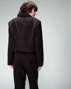 BLACK BLAZER OTTO BLACK