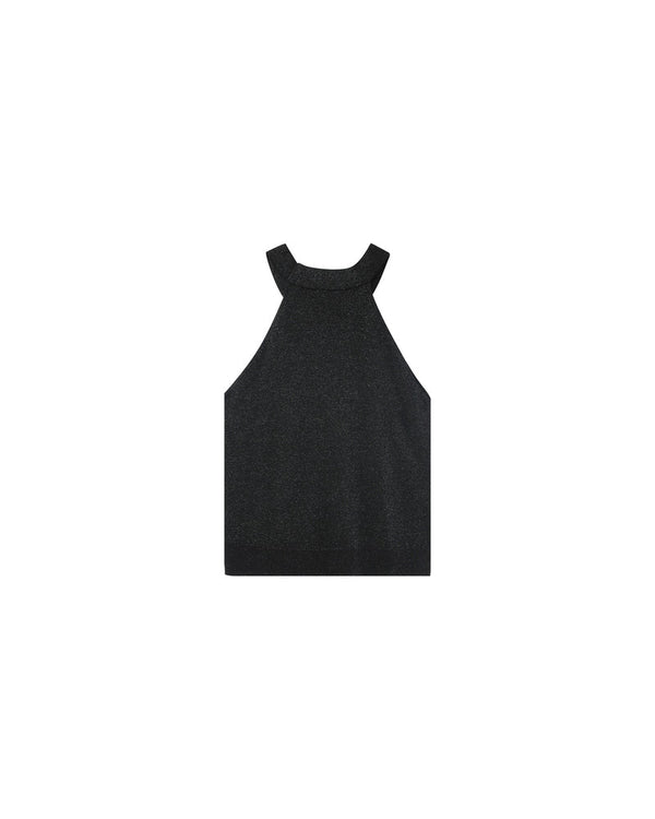 TOP ZWART OMBELLE ZWART