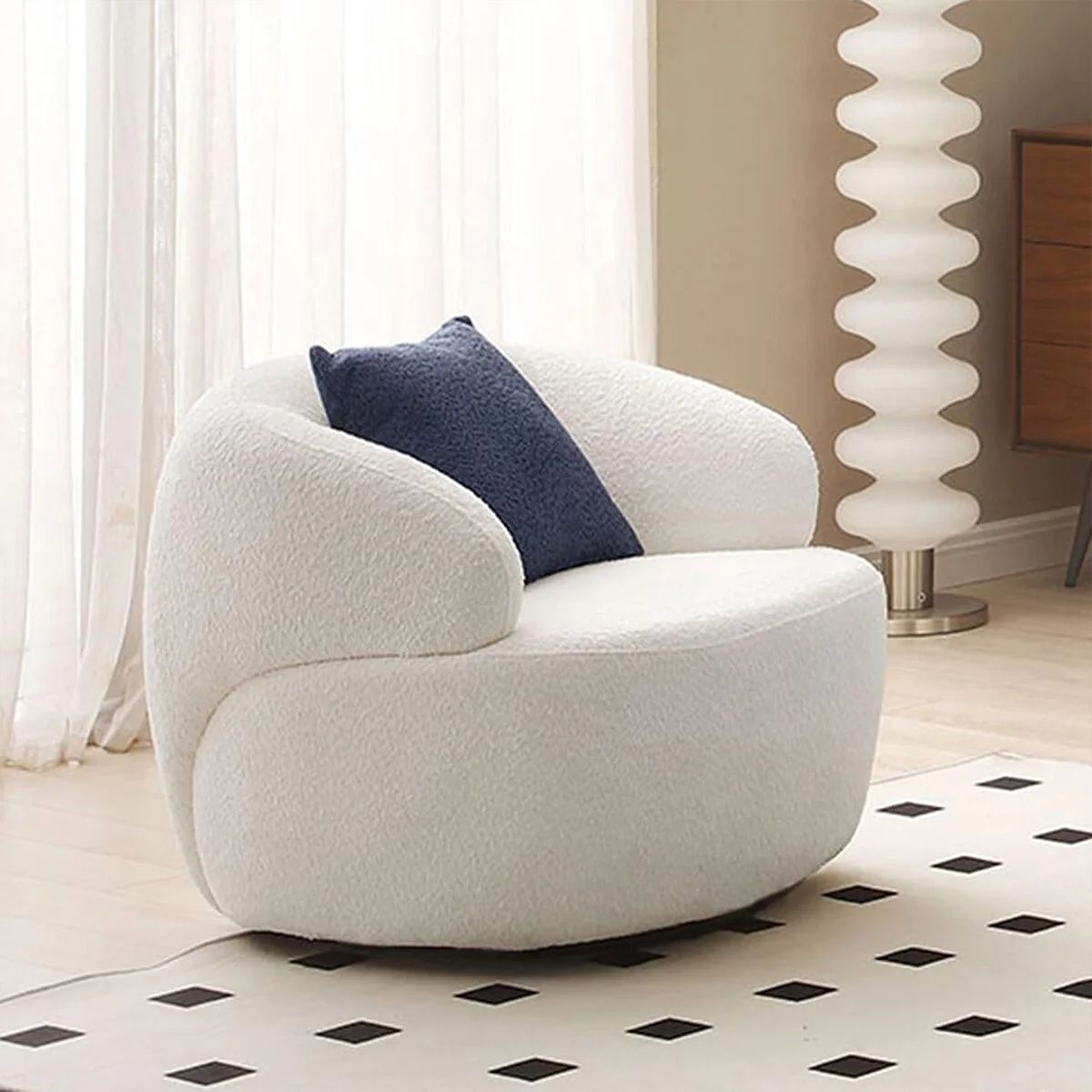 Fauteuils À Oreilles Venedik - Blanc