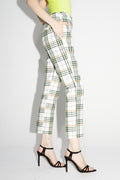 The Silvana Neon Tartan Pants