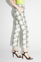 The Silvana Neon Tartan Pants