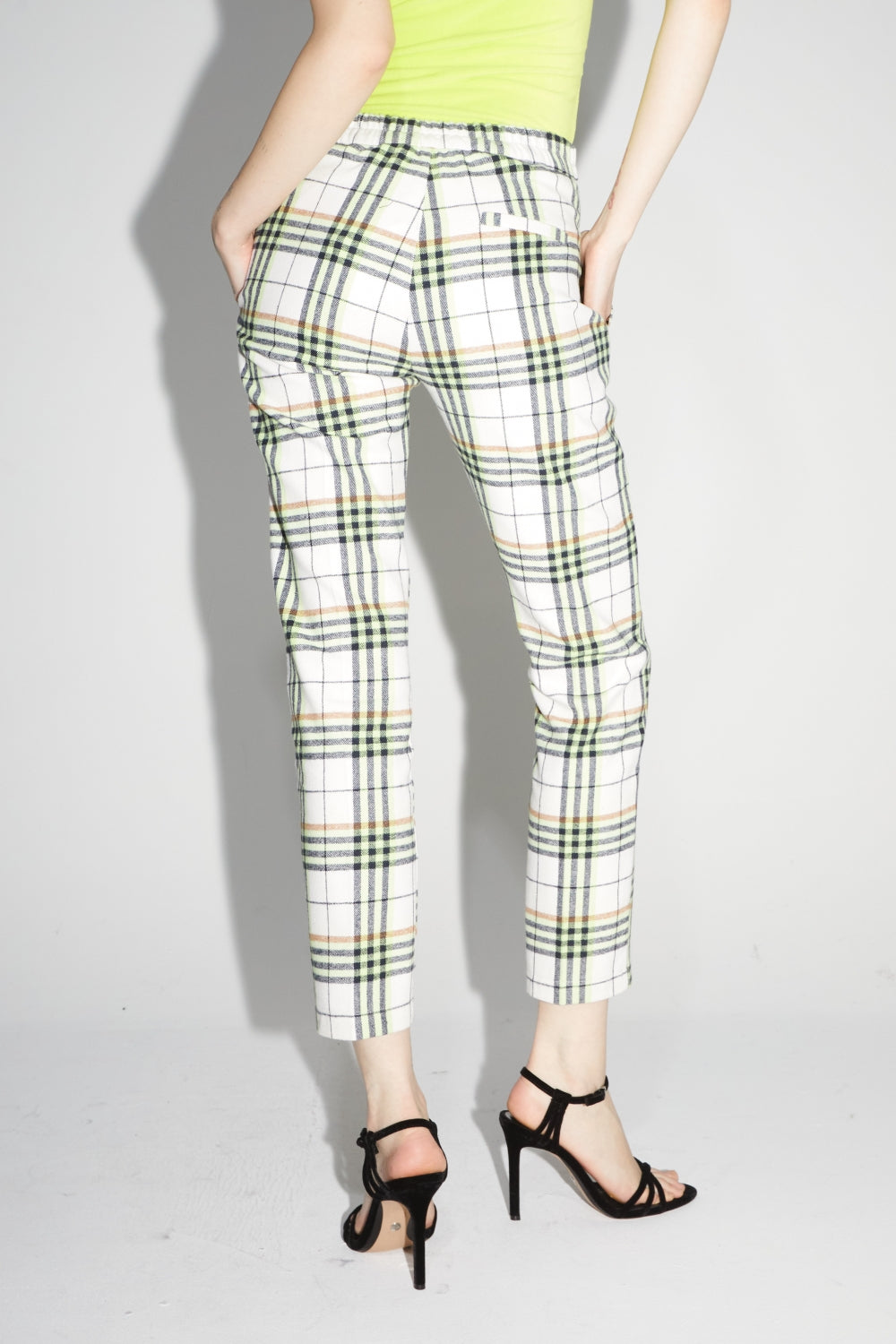 The Silvana Neon Tartan Pants