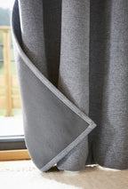 Bjorn - Blackout Curtain + Fleece - Polyester - Titanium