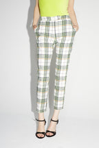 The Silvana Neon Tartan Pants