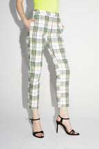 The Silvana Neon Tartan Pants