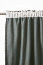 Blackout Curtain with Gathered Tape + Fleece Lining - Polyester - Bjorn - Rosemary