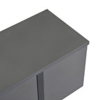 Onera - TV Stand - Anthracite/Black