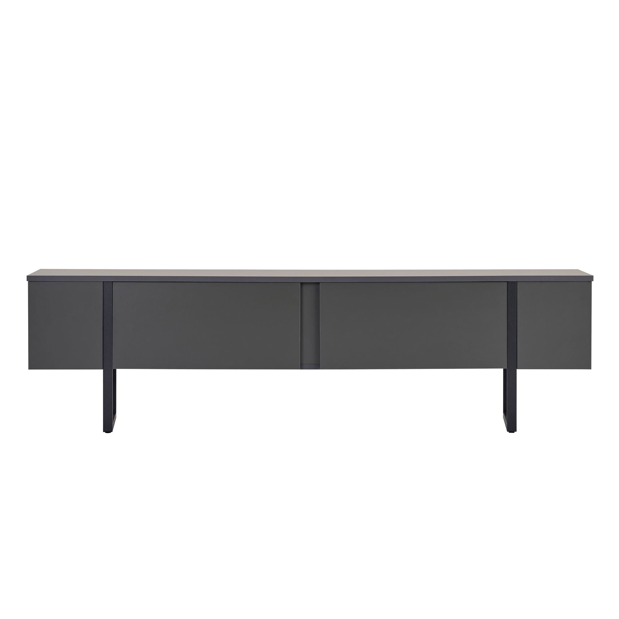 Onera - TV Stand - Anthracite/Black