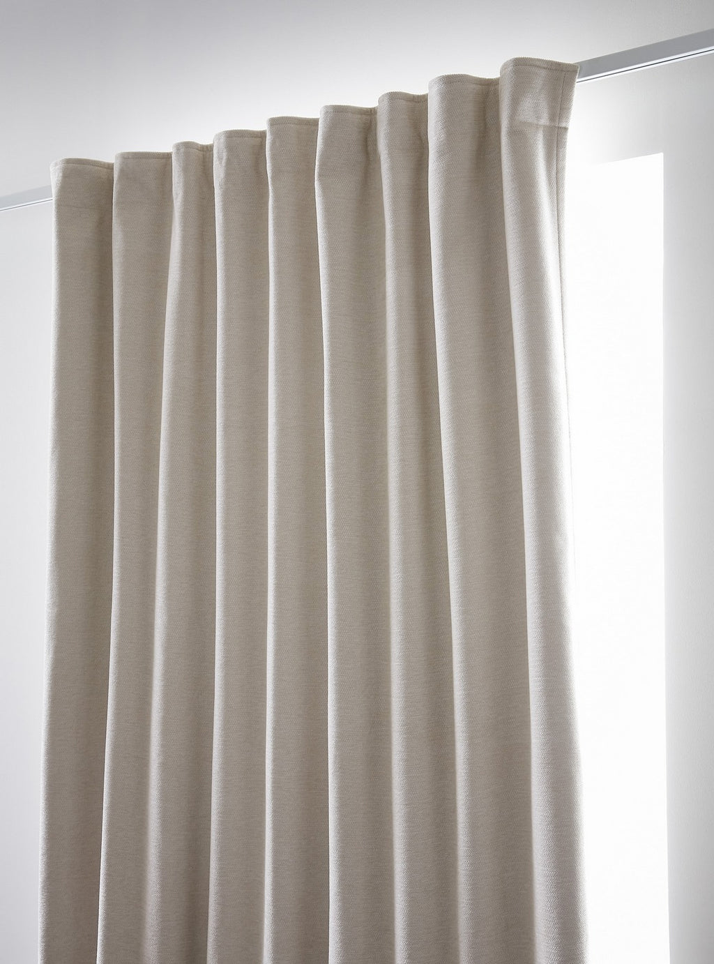 Bjorn - Blackout Curtain with Gathering Tape + Fleece - Polyester - Pampa
