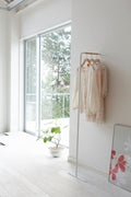 Minimalist Clothes Rack - Tower - White