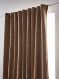 Bjorn - Rideau Galon Fronceur Occultant + Polaire - Polyester - Camel