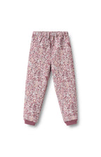 Pantaloni termici Alex - Rosa cipria a motivo paisley